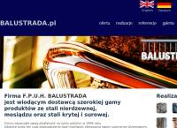 Strona internetowa z Balustrada. Fphu