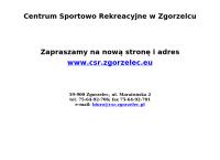 Centrum Sportowo - Rekreacyjne. Sp. Z O.o.