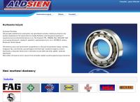 Strona internetowa z Aldsien SC