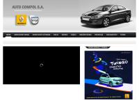 Strona internetowa z Auto Compol S.a.