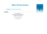 Blau Farma. Sp. Z O.o.