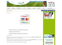 Strona internetowa z Laboratoires Ceetal