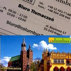 Biuro Tłumaczeń - Columbus