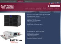 Strona internetowa z Fast Group. Sp. Z O.o.