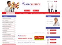Strona internetowa z Gastro Prestige