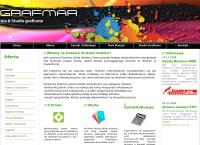 Strona internetowa z Grafmar. Sp. Z O.o.