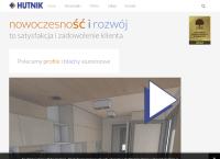 Strona internetowa z Hutnik. Sp. Z O.o.