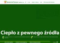 Strona internetowa z Geotermia Pyrzyce. Sp. Z O.o.