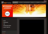 Strona internetowa z Inter-Metal S.c.