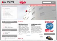 Strona internetowa z Kolporter Info SA
