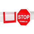 Shelfstoper reklamowy STOP PROMOCJA