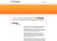 Strona internetowa z Orcom S.C.