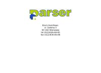 Parser. Sp. Z O.o.