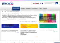 Strona internetowa z Permedia S.a.