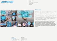 Strona internetowa z Partner Marketing Service