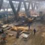Budowlane usługi - przemysłowe, instalacja mokrego odsiarczania - roboty żelbetowe