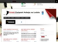 Strona internetowa z Polski Związek Hokeja na Lodzie