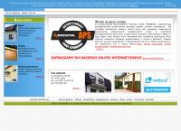 Strona internetowa z RADBUD. PHU