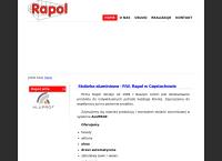 Strona internetowa z P.w. \"rapol\"
