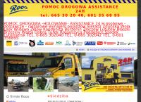 Strona internetowa z Pomoc Drogowa S8 Roos Sieradz Złoczew Zduńska Wola Łask TIR