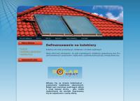 Strona internetowa z Solarheat Angerman. S.j.