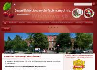 Strona internetowa z Zespół Szkół Licealnych i Technicznych nr 1