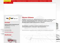 Strona internetowa z Teeldom. Sp. Z O.o.