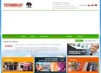 Strona internetowa z Termbud. S.j.