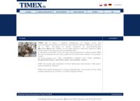 Strona internetowa z Timex SA