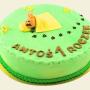Tort w marcepanie