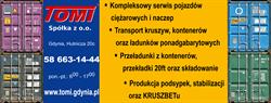 Tomi sp.z.o.o. Przeładunki, Magazyn Celny