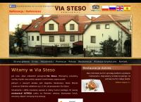 Strona internetowa z Via Steso