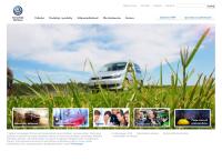 Strona internetowa z Volkswagen Poznań (Zakład 1)