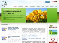 Strona internetowa z Warmińsko - Mazurska Izba Rolnicza