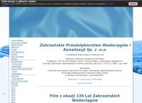 Strona internetowa z Zabrzańskie Przedsiębiorstwo Wodociągów i Kanalizacji. Sp. Z O.o.