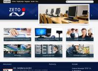 Strona internetowa z Centrum Informatyki Zeto SA