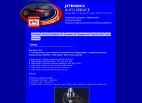 Strona internetowa z Jetronics S.c.