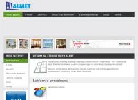 Strona internetowa z Almet Przedsiębiorstwo Produkcyjne Sp.j.