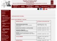 Strona internetowa z Biblioteka Główna Politechniki Łódzkiej