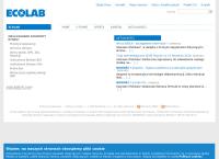 Strona internetowa z Ecolab Sp. Z O.o.