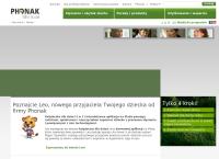 Strona internetowa z Phonak Polska Sp. Z O.o.