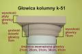 Glowica kolumny k-51