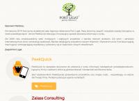 Strona internetowa z Port Ligat