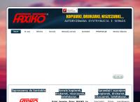 Strona internetowa z Faxiko