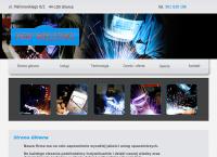 Strona internetowa z Map Welding