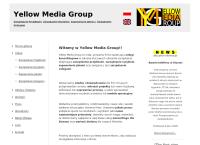 Strona internetowa z Yellow Media Group