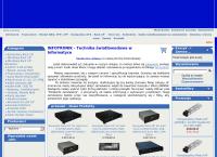 Strona internetowa z Infotronik