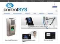 Strona internetowa z ControlSys
