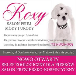 Roxy-Zoo. Salon psiej mody i urody