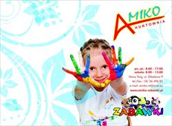 Amiko. Hurtownia zabawek i art. papierniczych